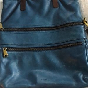 Blue Fossil handbag